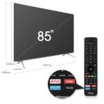 Hisense 85A7500WF 85” 4K ULTRA HD SMART TV, NETFLIX, AMAZON PRIME - Image 4