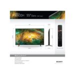 Sony 55X7500H 55-Inch 4K Ultra HD HDR Smart Android LED TV – Netflix, YouTube, Google Assistant