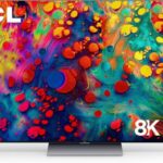 TCL 75” 8K QLED ANDROID TV,ALEXA VOICE CONTROL,WI-FI-75X915