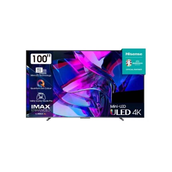 Hisense 100U7K 100 Inch Mini-LED Smart 4K ULED TV,