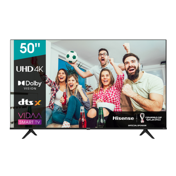 Hisense 50 Inch 50A7GKEN Smart 4K UHD Frameless TV