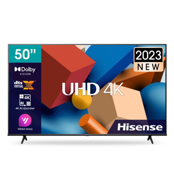 Hisense 50 smart 4k Framless A6K 50A6KKEN ,