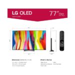 LG 77-Inch OLED evo 4K Smart C2 Series