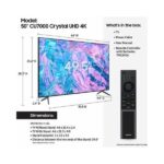 SAMSUNG 50-Inch Class Crystal UHD CU7000 Series