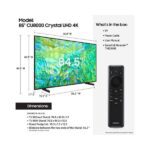 SAMSUNG 85-Inch Crystal UHD CU8000 Series
