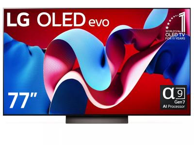 TV 77C4 Smart TV 77 Inch 4K UHD OLED OLED77C4PSA.ATM 2024