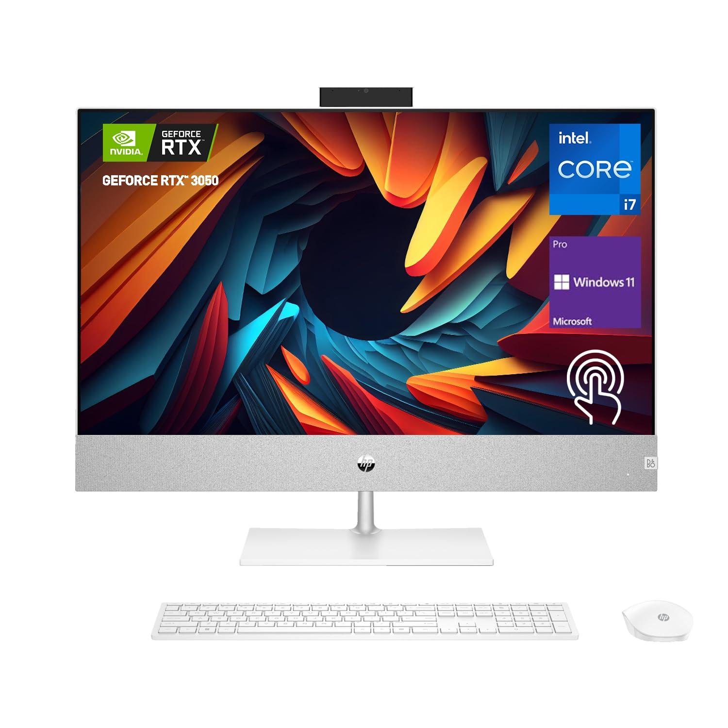 Hp pavilion 27-Ca2056nh AIO Pc (13700T) Corei7 16Gb 512Ssd None Touch 27 Dos