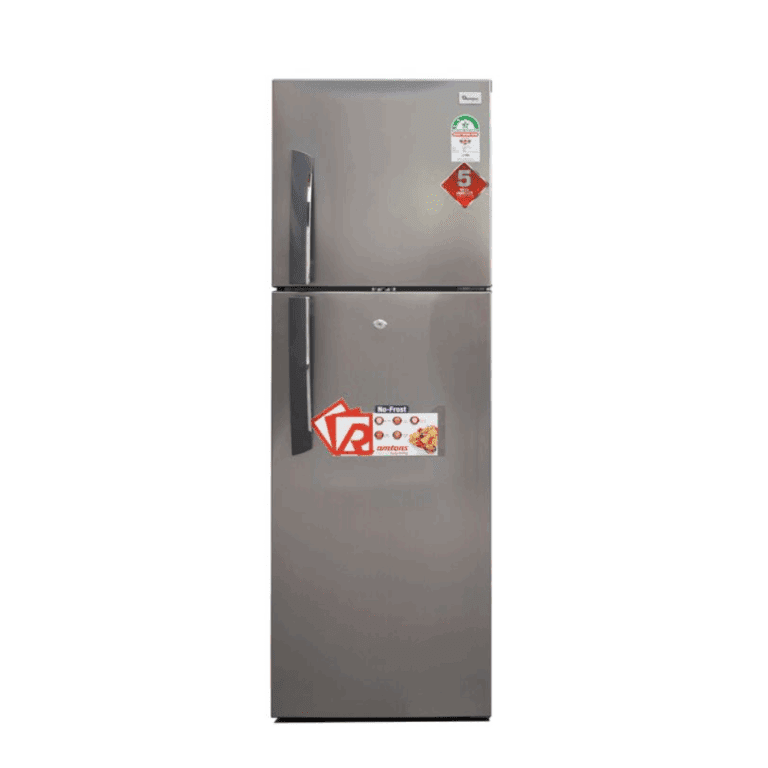 243 LITRES DOUBLE DOOR NO FROST FRIDGE, SILVER- RF/317