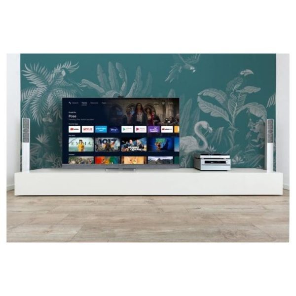 TCL 50C725 50 Inch QLED Ultra HD Android TV with Webcam, Bluetooth & Netflix - Image 4
