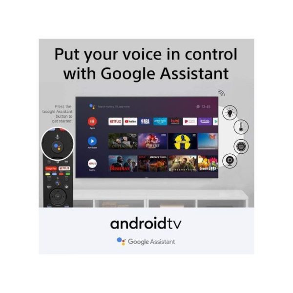 Sony 49X8000H 49-Inch 4K Ultra HD HDR Smart Android LED TV – Netflix, YouTube, Google Assistant