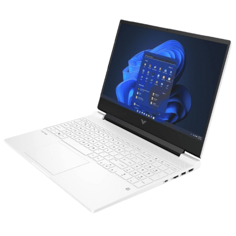 HP Victus Gaming 16-r0026nia 16″ Gaming Laptop – Intel Core i5-13500H, 16GB RAM, 512GB SSD, NVIDIA RTX 4050 6GB (White, DOS)